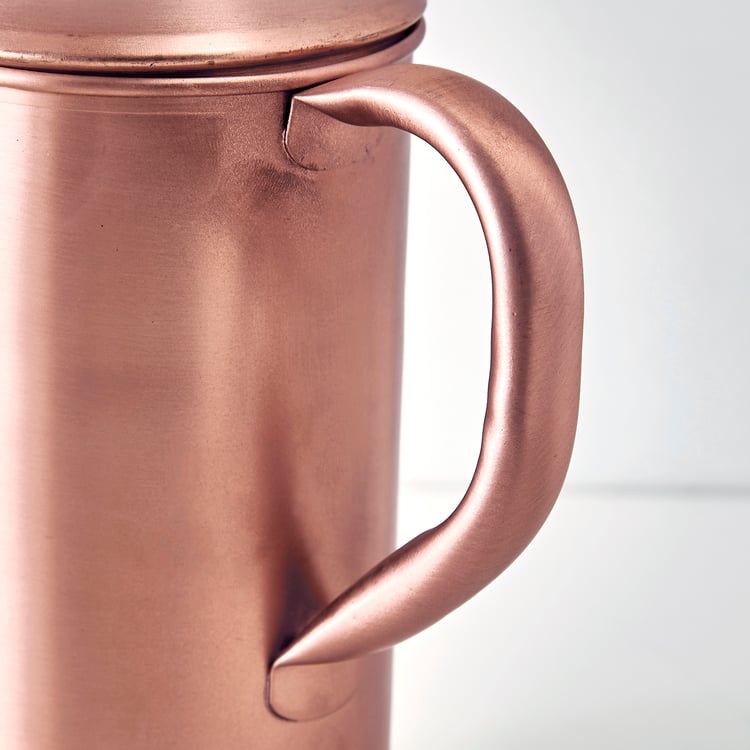 Infinity Cuivre Copper Jug with Lid - 2L