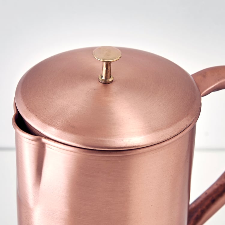 Infinity Cuivre Copper Jug with Lid - 2L