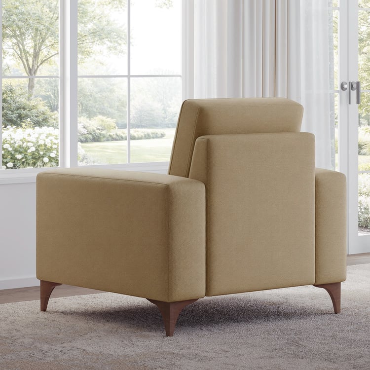 Quebec NXT Fabric 1-Seater Sofa - Beige