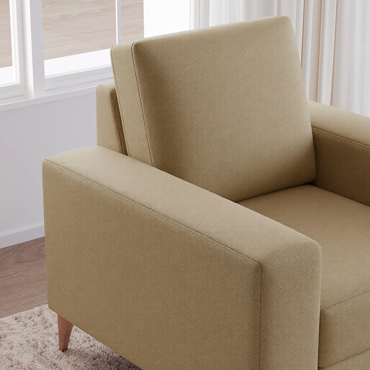 Quebec NXT Fabric 1-Seater Sofa - Beige