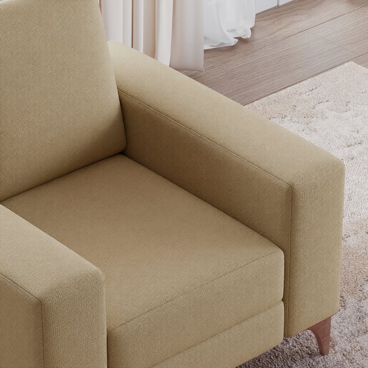 Quebec NXT Fabric 1-Seater Sofa - Beige