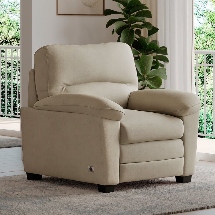 MYS Mojo NXT Fabric 1-Seater Sofa - Beige