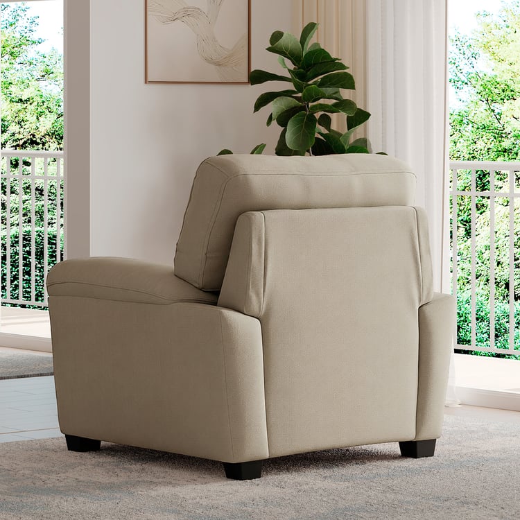 MYS Mojo NXT Fabric 1-Seater Sofa - Beige