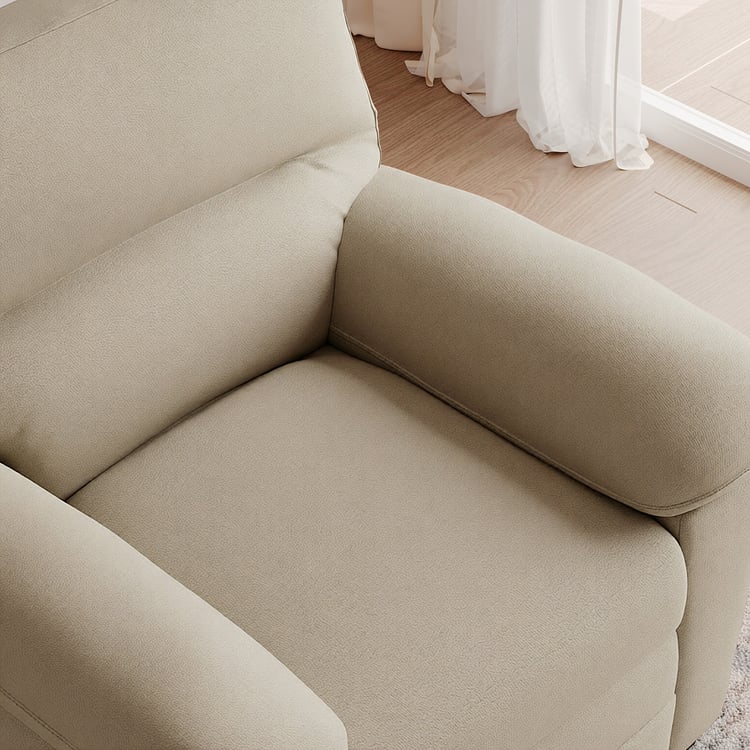 MYS Mojo NXT Fabric 1-Seater Sofa - Beige