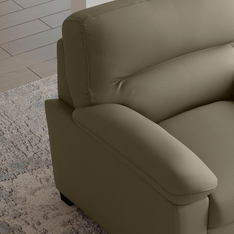 MYS Mojo NXT Faux Leather 1-Seater Sofa - Grey