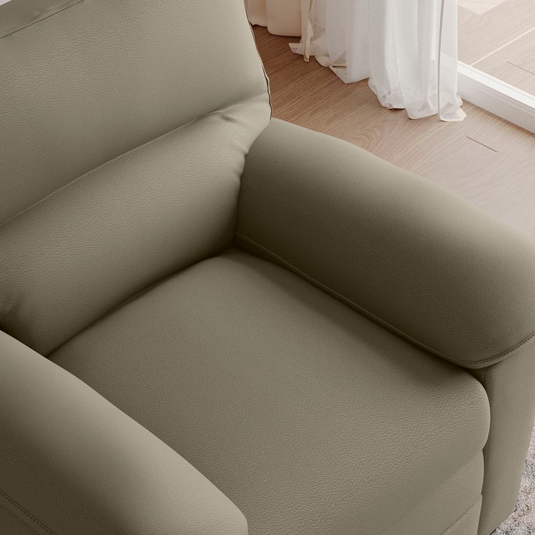 MYS Mojo NXT Faux Leather 1-Seater Sofa - Grey