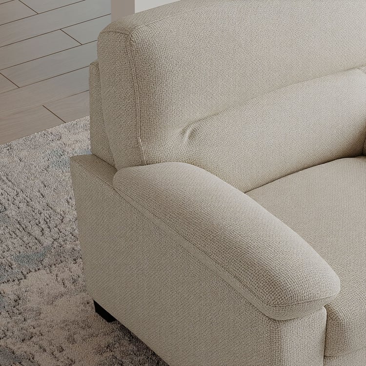 MYS Mojo NXT Fabric 1-Seater Sofa - Ivory