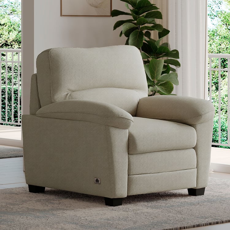 MYS Mojo NXT Fabric 1-Seater Sofa - Taupe