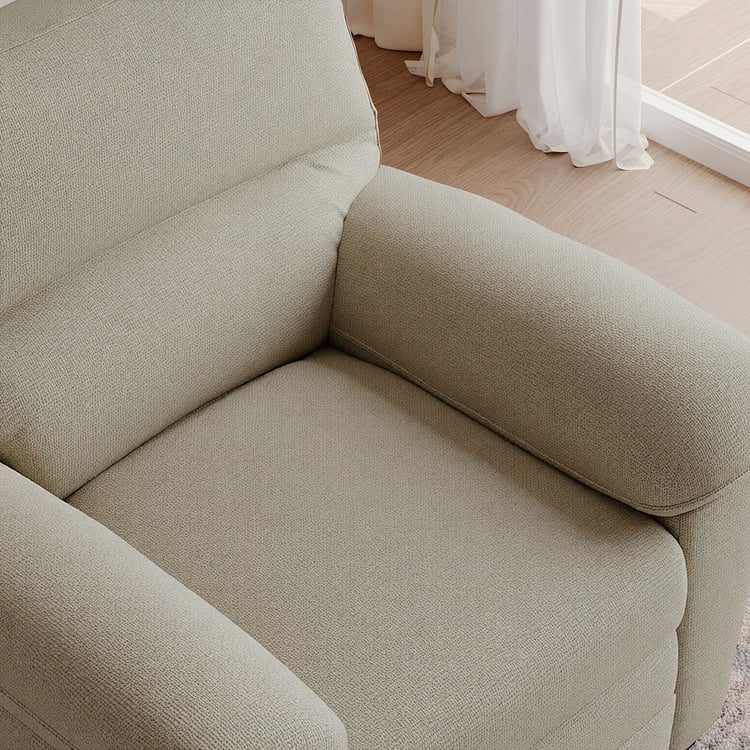 MYS Mojo NXT Fabric 1-Seater Sofa - Taupe