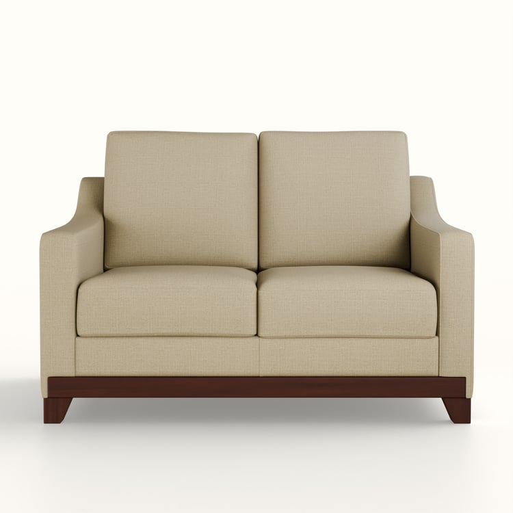 Sylvester Fabric 2-Seater Sofa - Beige