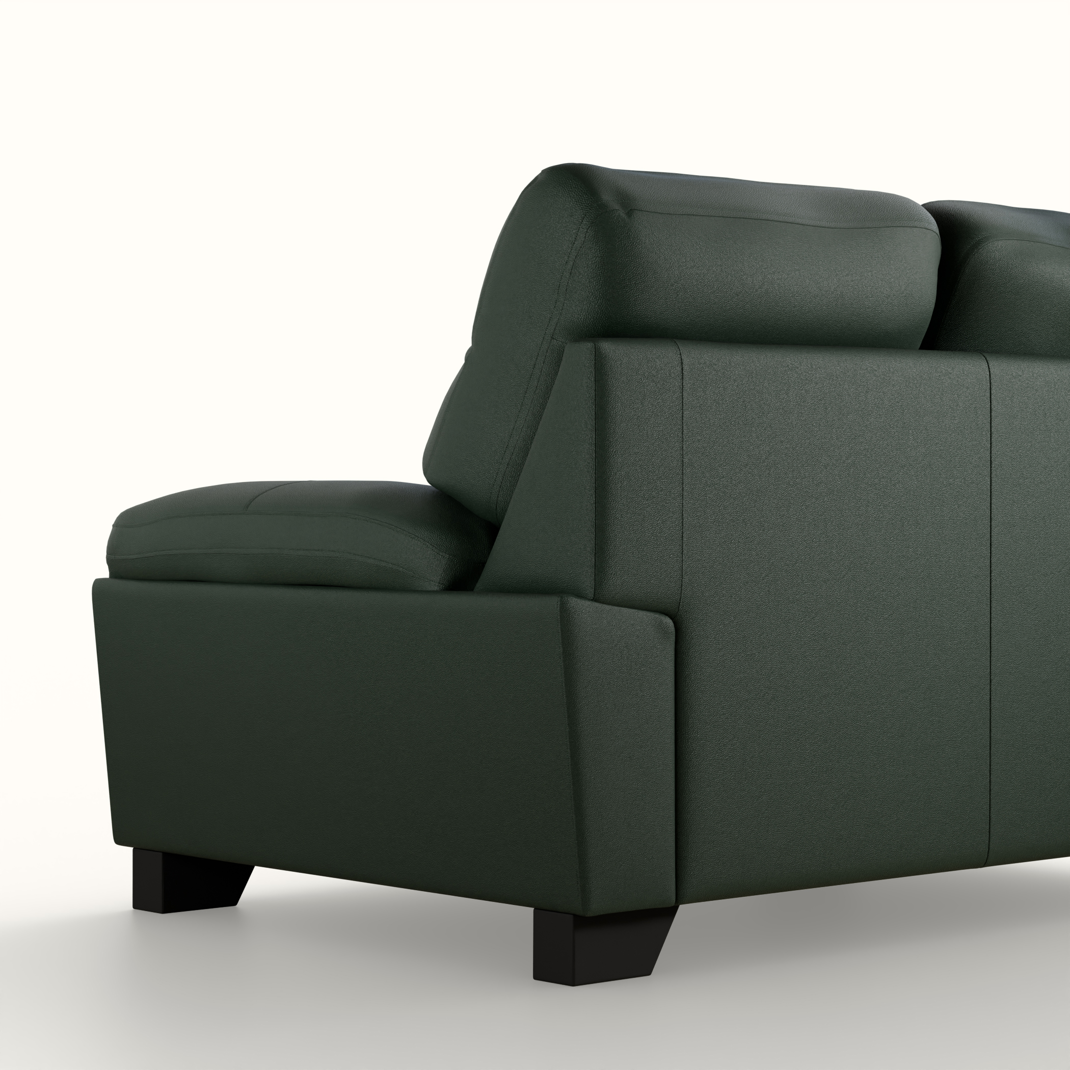 Winchester Faux Leather 2-Seater Sofa - Green