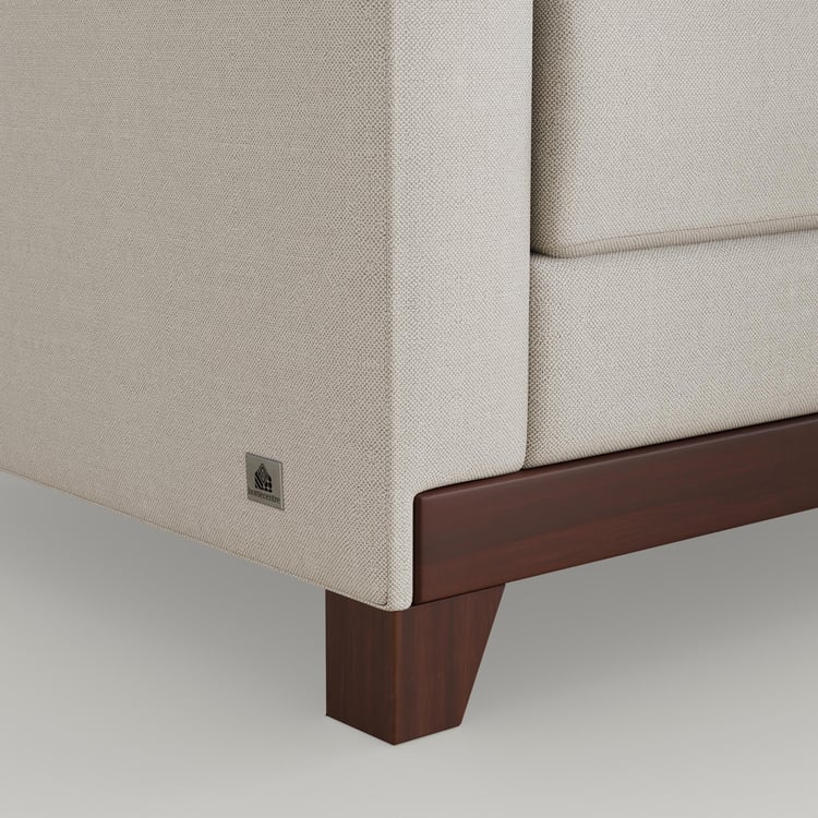 Sylvester Fabric 2-Seater Sofa - Beige