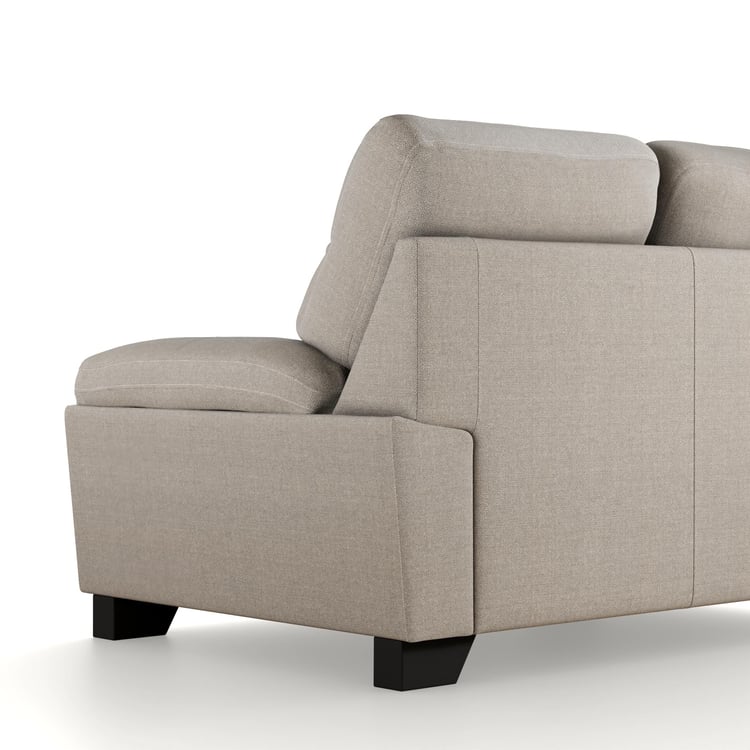Winchester Fabric 2-Seater Sofa - Brown