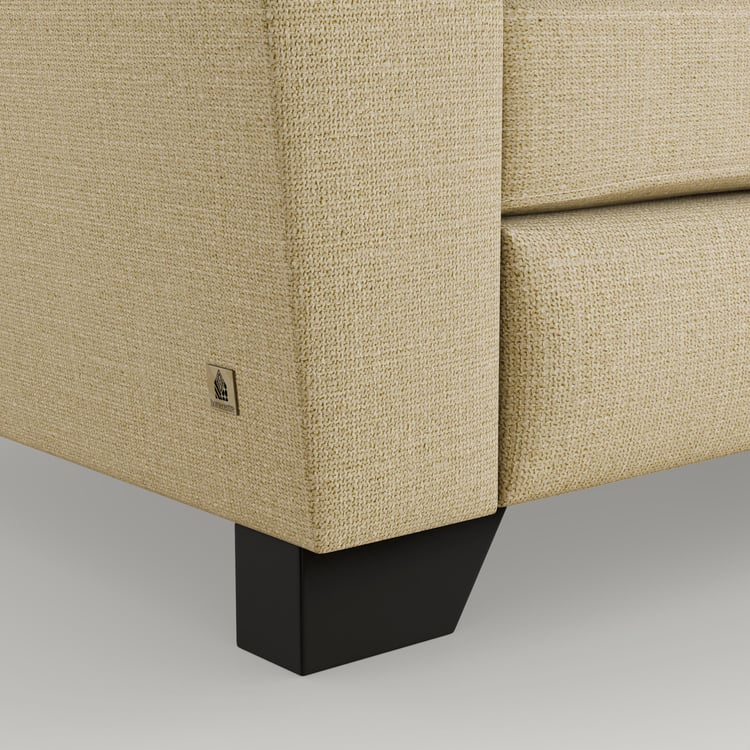 Winchester Fabric 3-Seater Sofa - Beige
