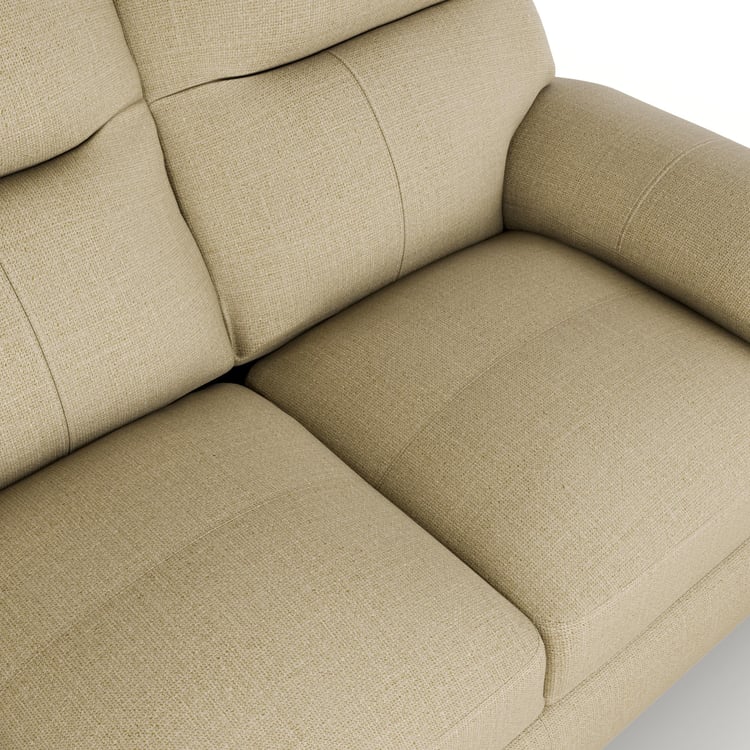 Winchester Fabric 3-Seater Sofa - Beige
