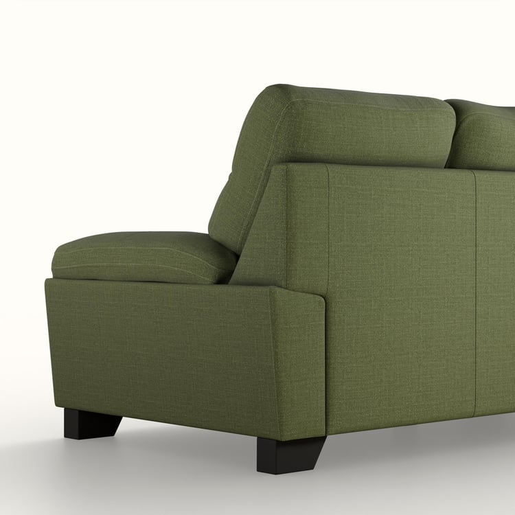 Winchester Fabric 3-Seater Sofa - Green