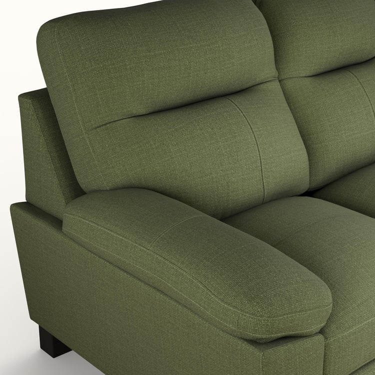 Winchester Fabric 3-Seater Sofa - Green
