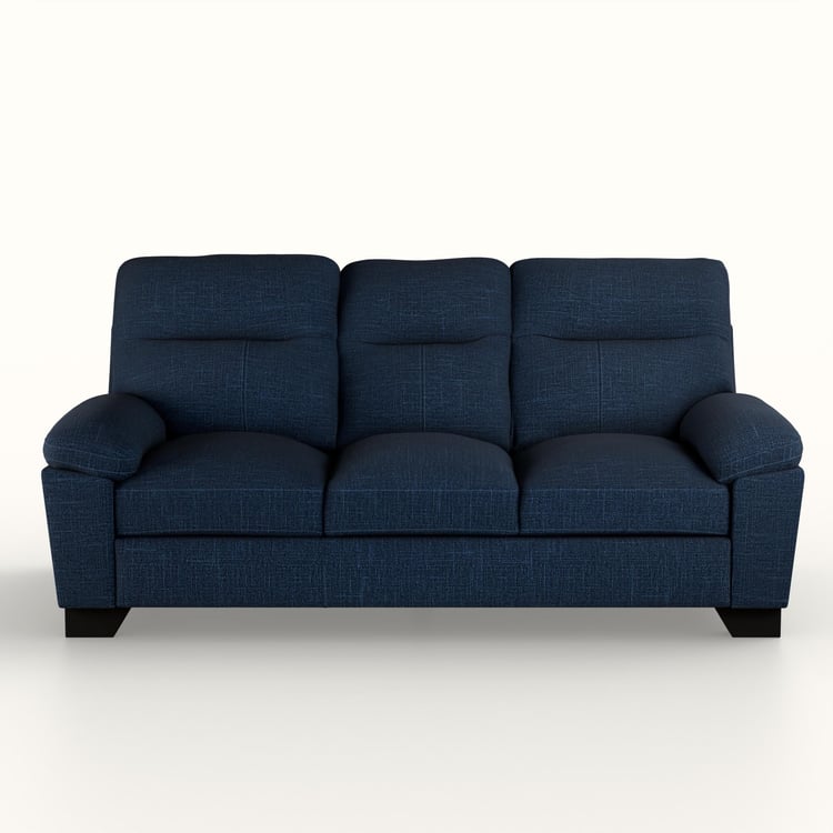 Winchester Fabric 3-Seater Sofa - Blue
