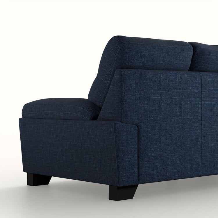 Winchester Fabric 3-Seater Sofa - Blue