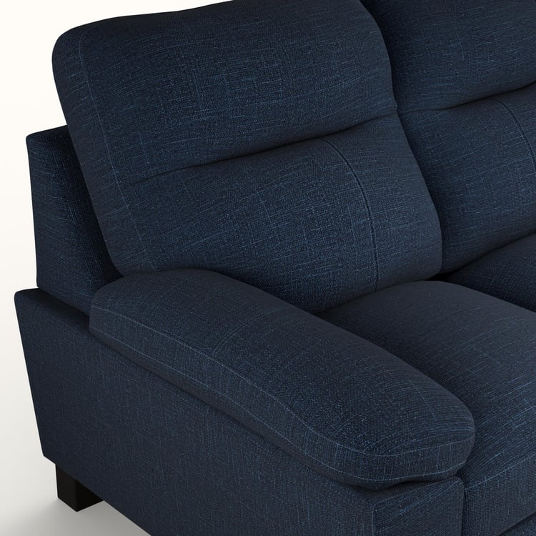Winchester Fabric 3-Seater Sofa - Blue