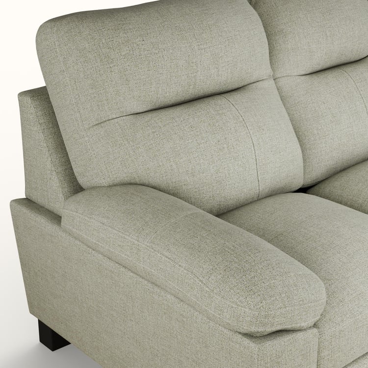 Winchester Fabric 3-Seater Sofa - Brown