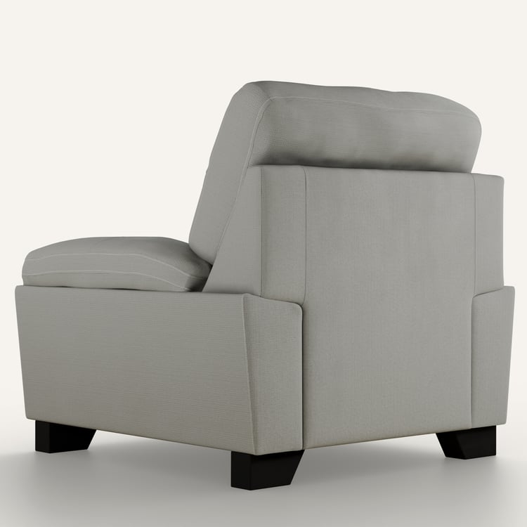 Winchester Fabric 1-Seater Sofa - Grey
