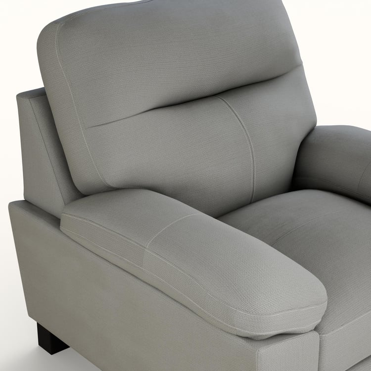Winchester Fabric 1-Seater Sofa - Grey