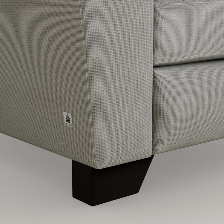 Winchester Fabric 1-Seater Sofa - Grey