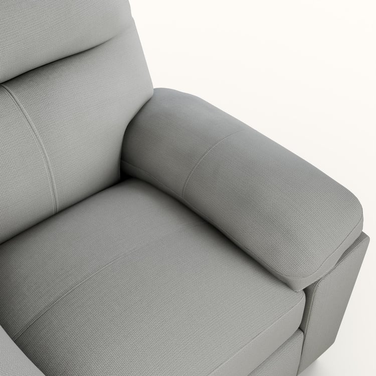 Winchester Fabric 1-Seater Sofa - Grey