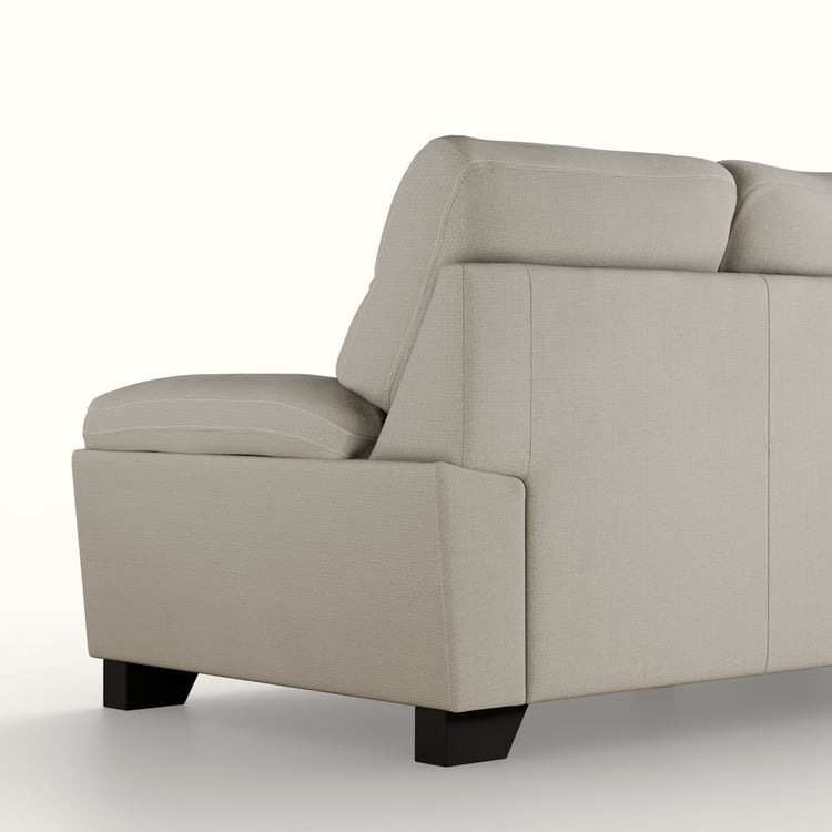 Winchester Fabric 3-Seater Sofa - Taupe
