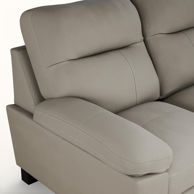 Winchester Fabric 3-Seater Sofa - Taupe