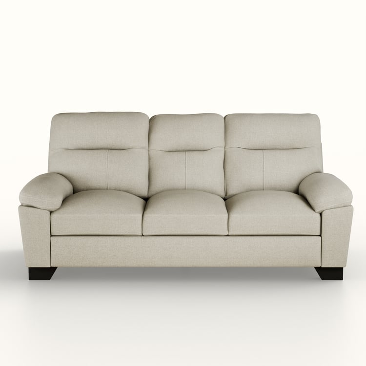 Winchester Fabric 3-Seater Sofa - Brown