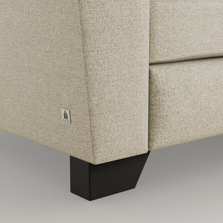 Winchester Fabric 3-Seater Sofa - Brown