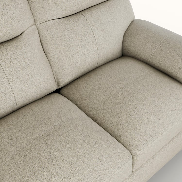 Winchester Fabric 3-Seater Sofa - Brown