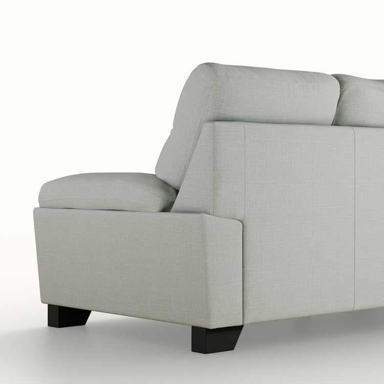Winchester Fabric 3-Seater Sofa - Grey