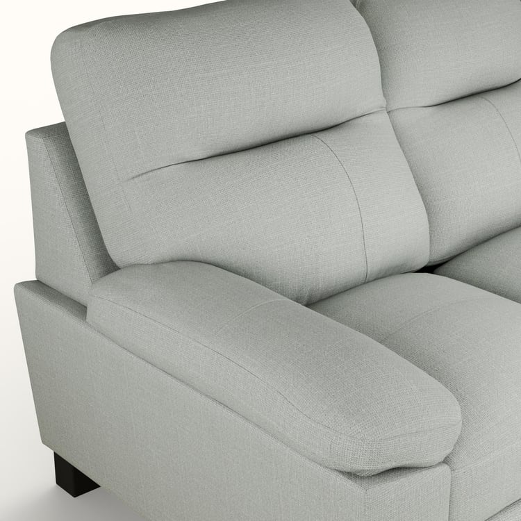 Winchester Fabric 3-Seater Sofa - Grey
