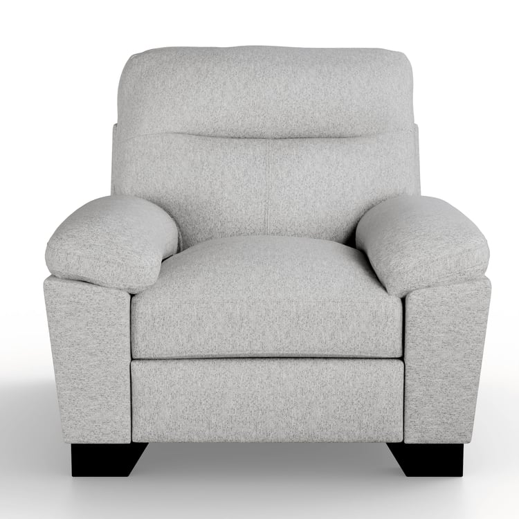 Winchester Fabric 1-Seater Sofa - Grey
