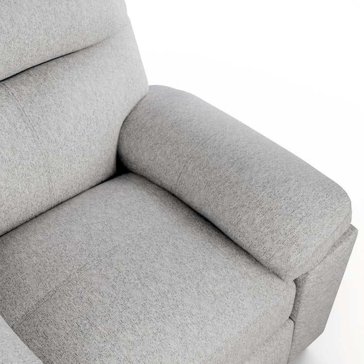 Winchester Fabric 1-Seater Sofa - Grey