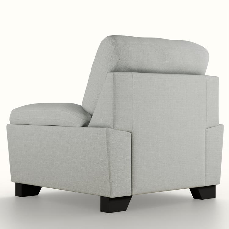 Winchester Fabric 1-Seater Sofa - Grey