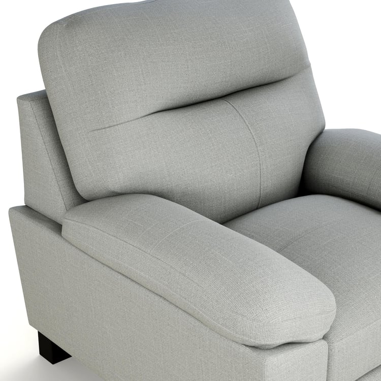 Winchester Fabric 1-Seater Sofa - Grey