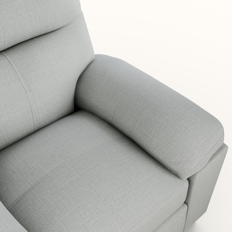 Winchester Fabric 1-Seater Sofa - Grey