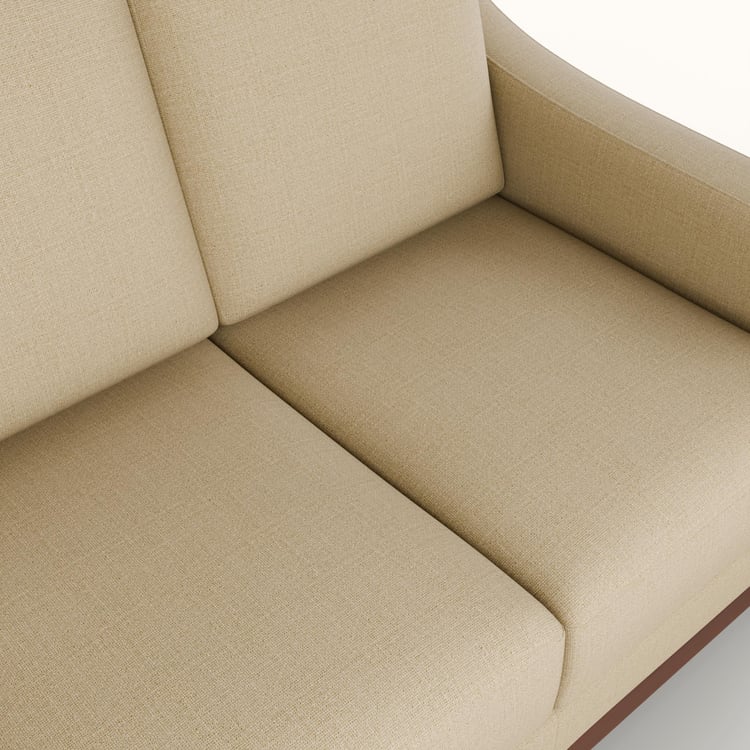 Sylvester Fabric 3-Seater Sofa - Beige