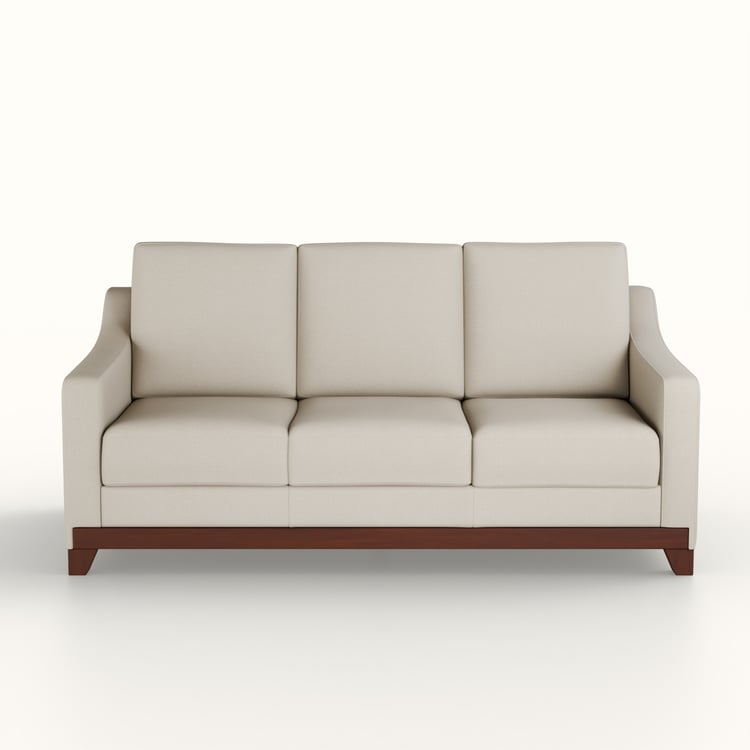 Sylvester Fabric 3-Seater Sofa - Beige