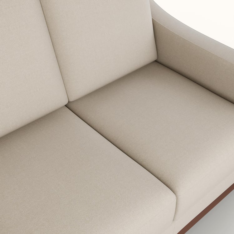Sylvester Fabric 3-Seater Sofa - Beige