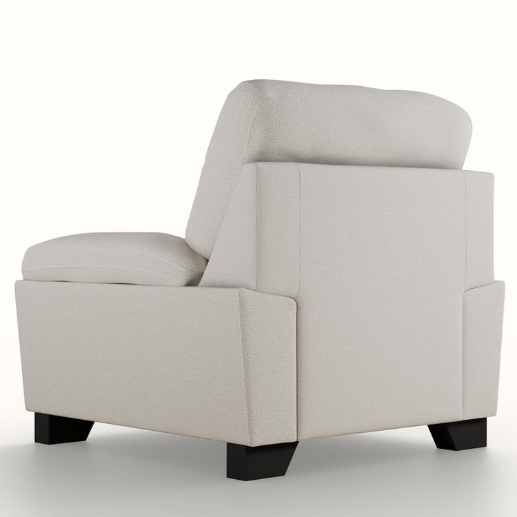 Winchester Fabric 1-Seater Sofa - Ivory