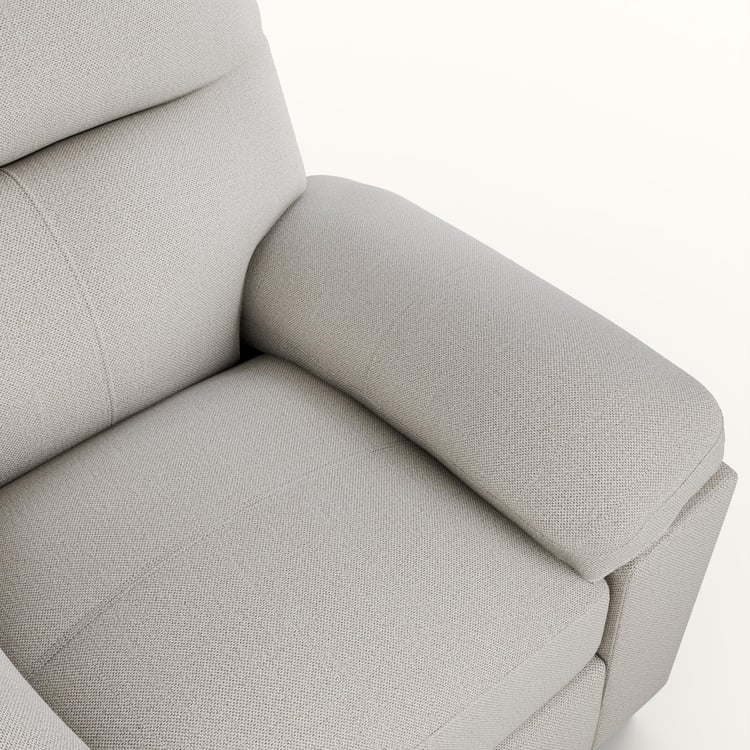Winchester Fabric 1-Seater Sofa - Ivory