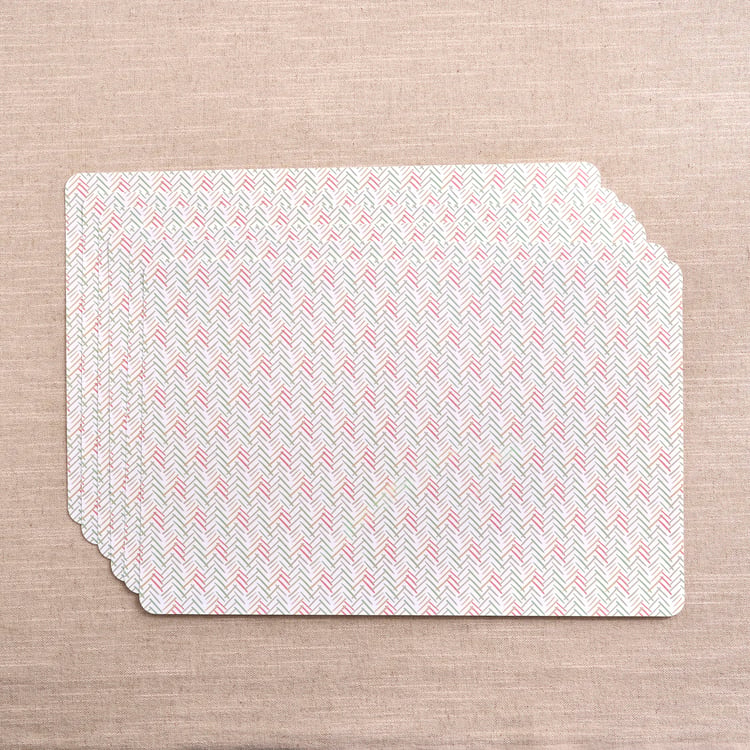 Mandarin Set of 6 Printed Placemats