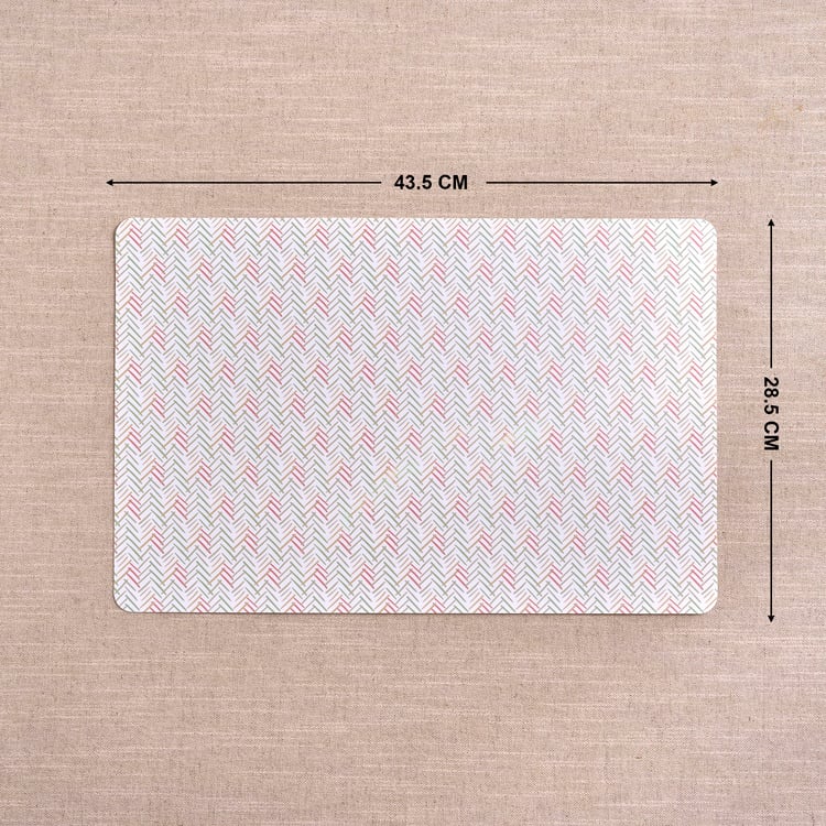 Mandarin Set of 6 Printed Placemats