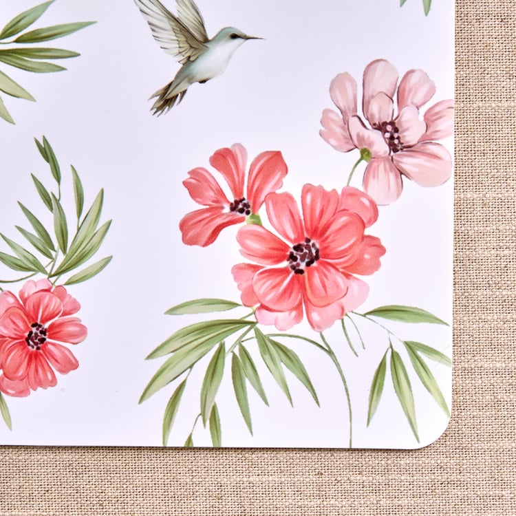 Mandarin Set of 6 Floral Print Placemats