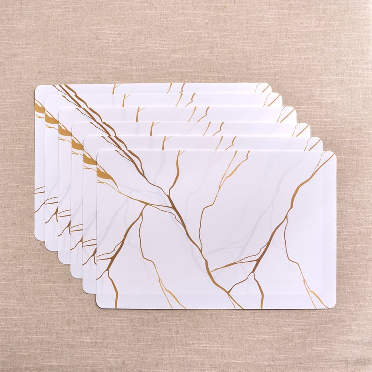 Mandarin Set of 6 Printed Placemats